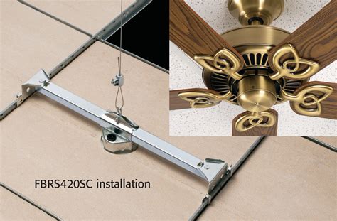 electrical receptacle box brackets for suspended ceiling|arlington ceiling fan box.